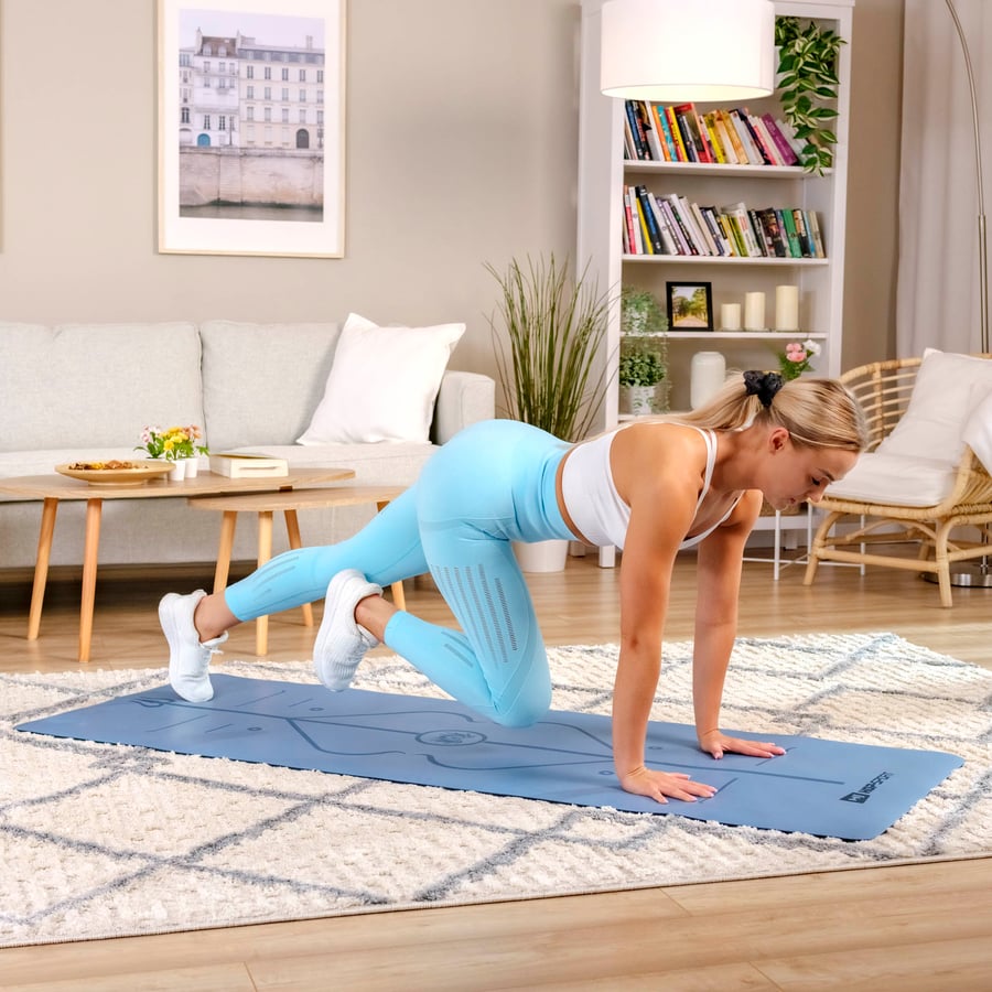 Yoga Mat PU 0,5cm HS-P005GM pin