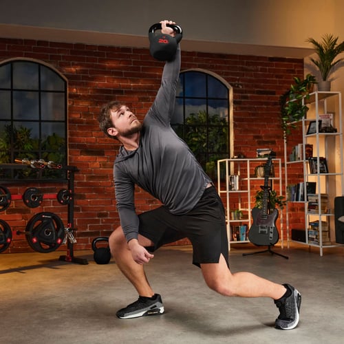 Kettlebell żeliwny 20kg HS-IB02