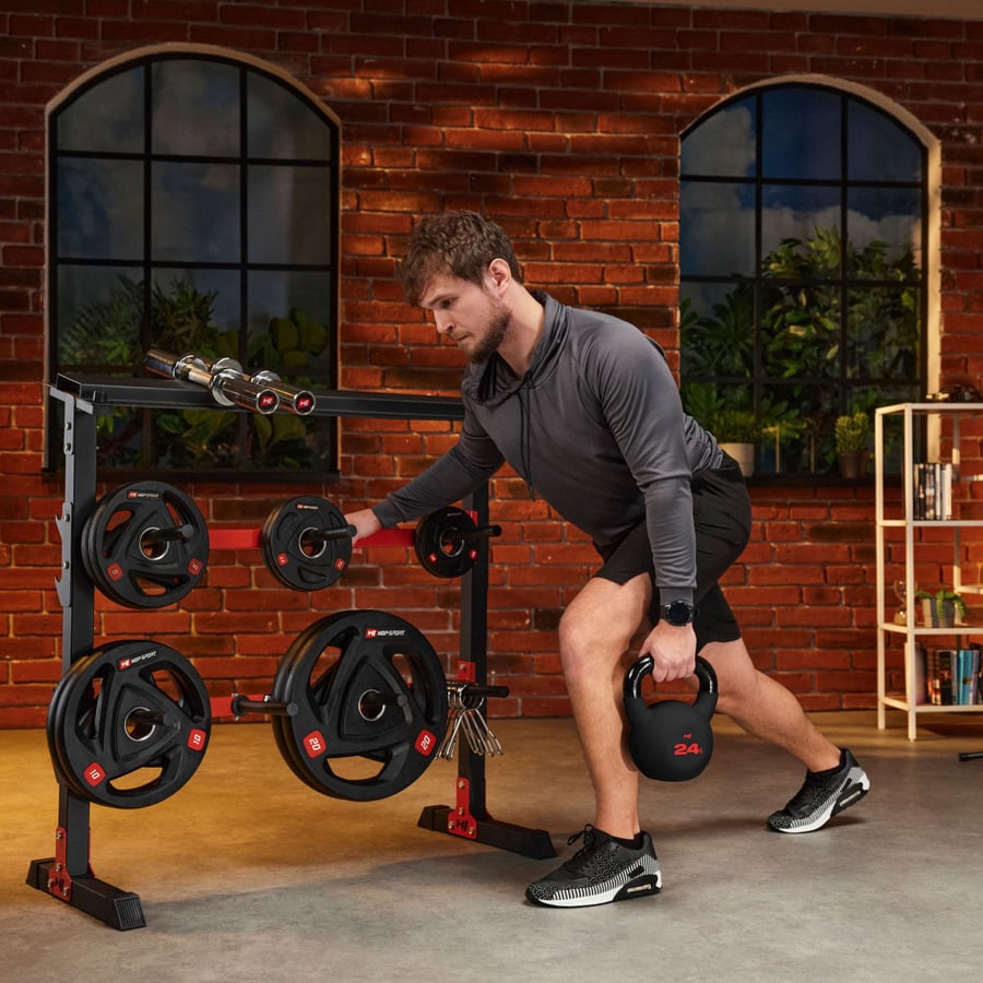 Kettlebell żeliwny 24kg HS-IB02 - 3