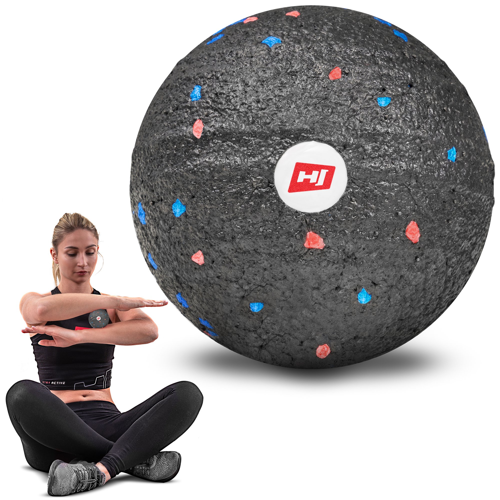 HS-80MB Massageball für effektive Selbstmassage durch Rollen oder Drücken auf Muskelpartien