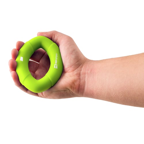 Ovaler Handtrainer aus Silikon