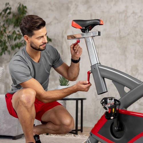Heimtrainer HS-055IC Echo rot