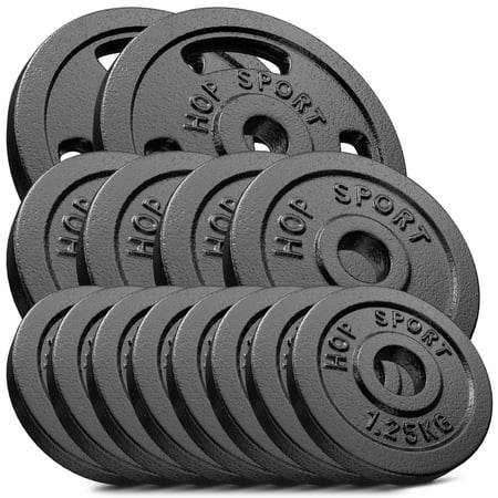 Guss Hantelscheiben 30kg Set C - 1