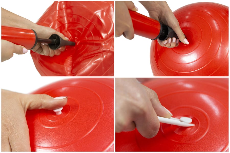 Piłka fitness 65cm z pompką - s