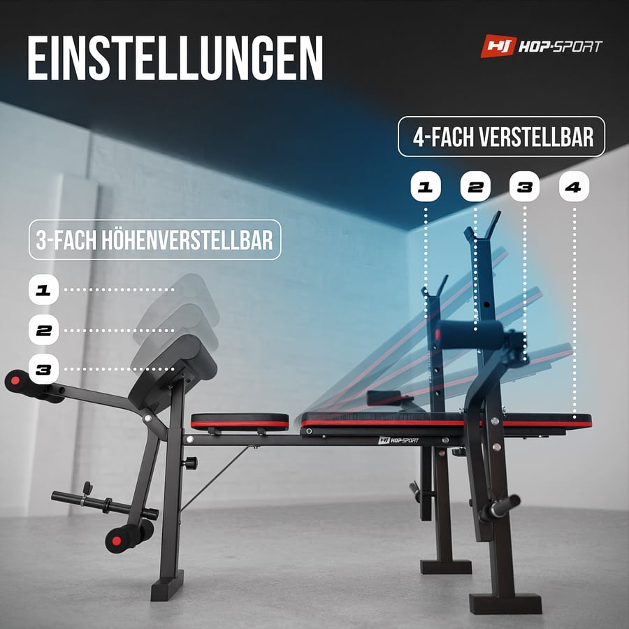 Ławka treningowa HS-1055 - 9