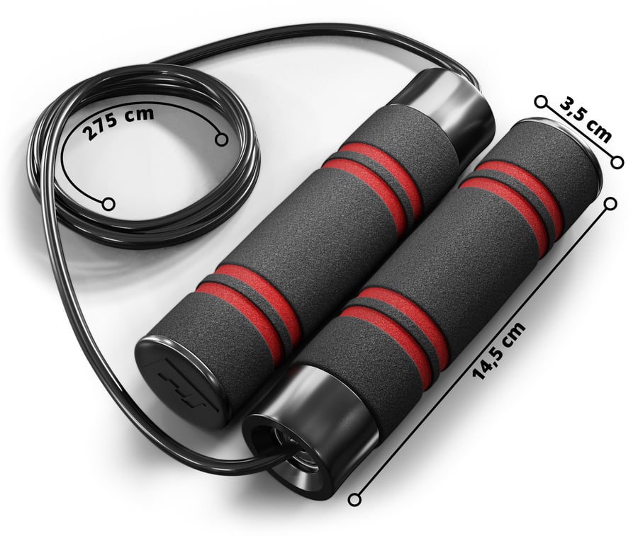 Springseil mit Gewichten HS-F04