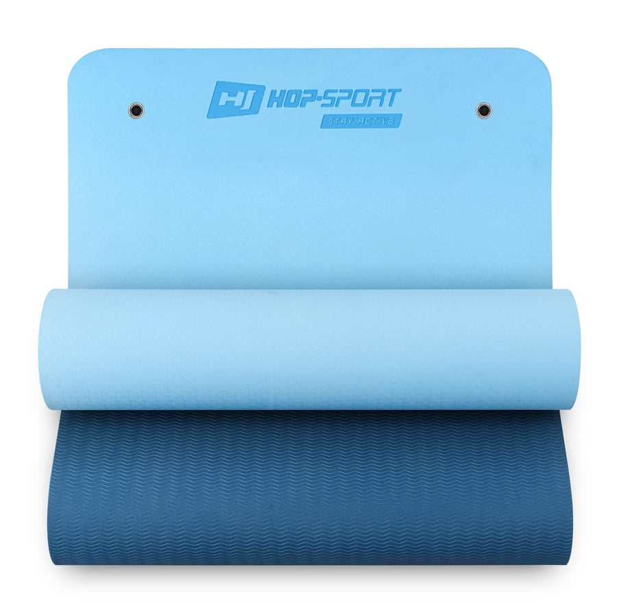 Yogamatte TPE mit Ösen 0,8cm HS - 0