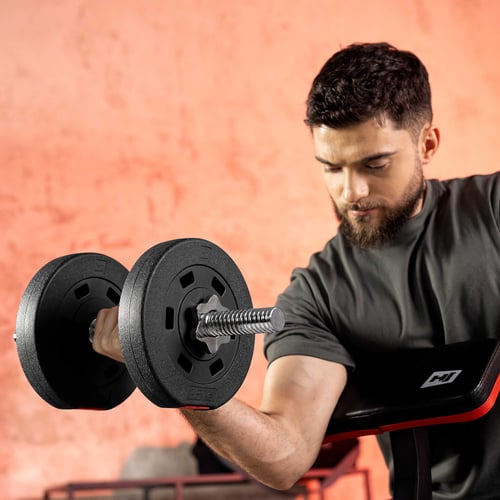 Kurzhantelstange 40 cm (30 mm)