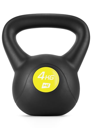 Kettlebell aus Kunststoff 4kg H - 1