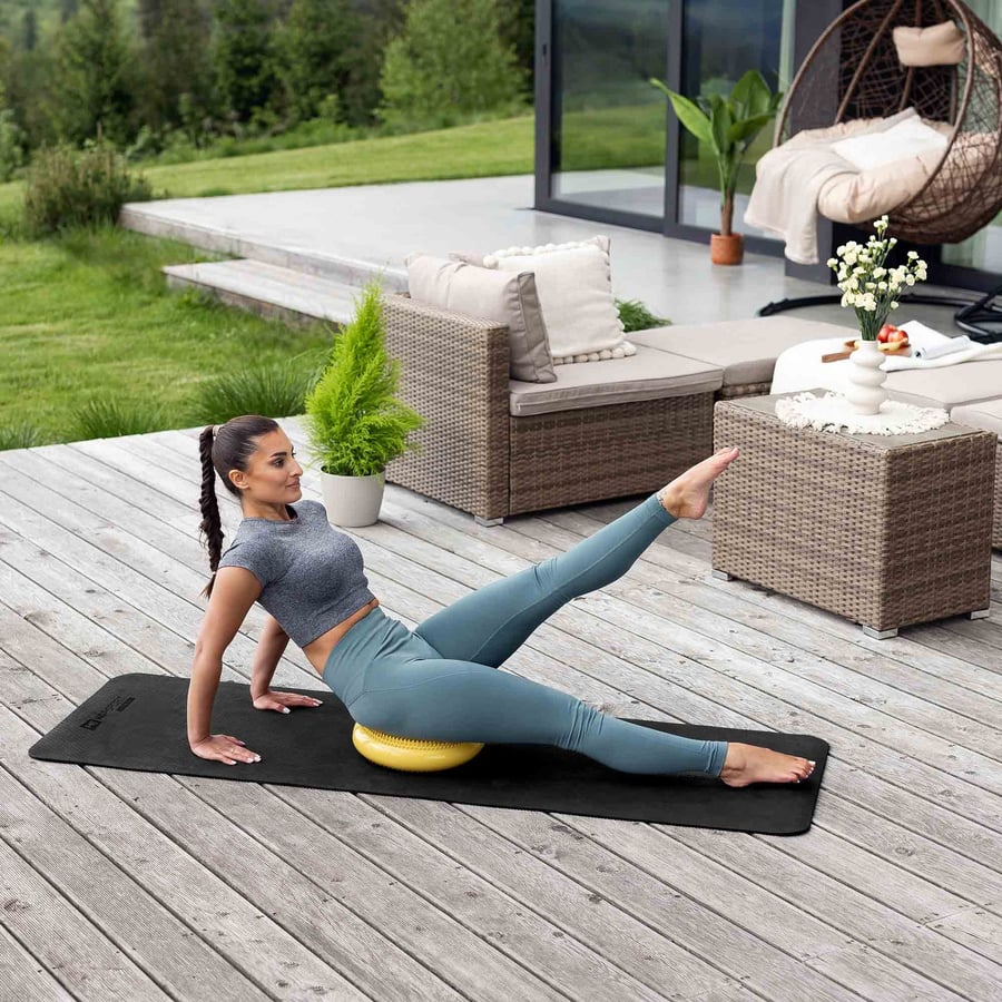 Poduszka sensoryczna żółta zdję