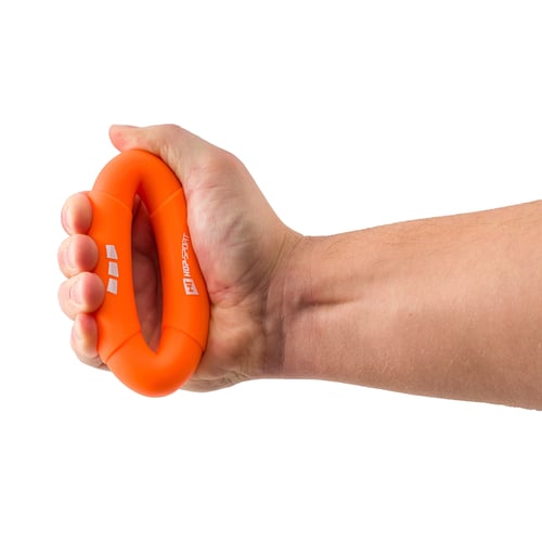 Ovaler Handtrainer aus Silikon