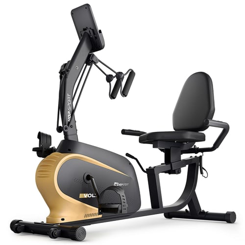 Rower leżący HS-045L Volt Złoty