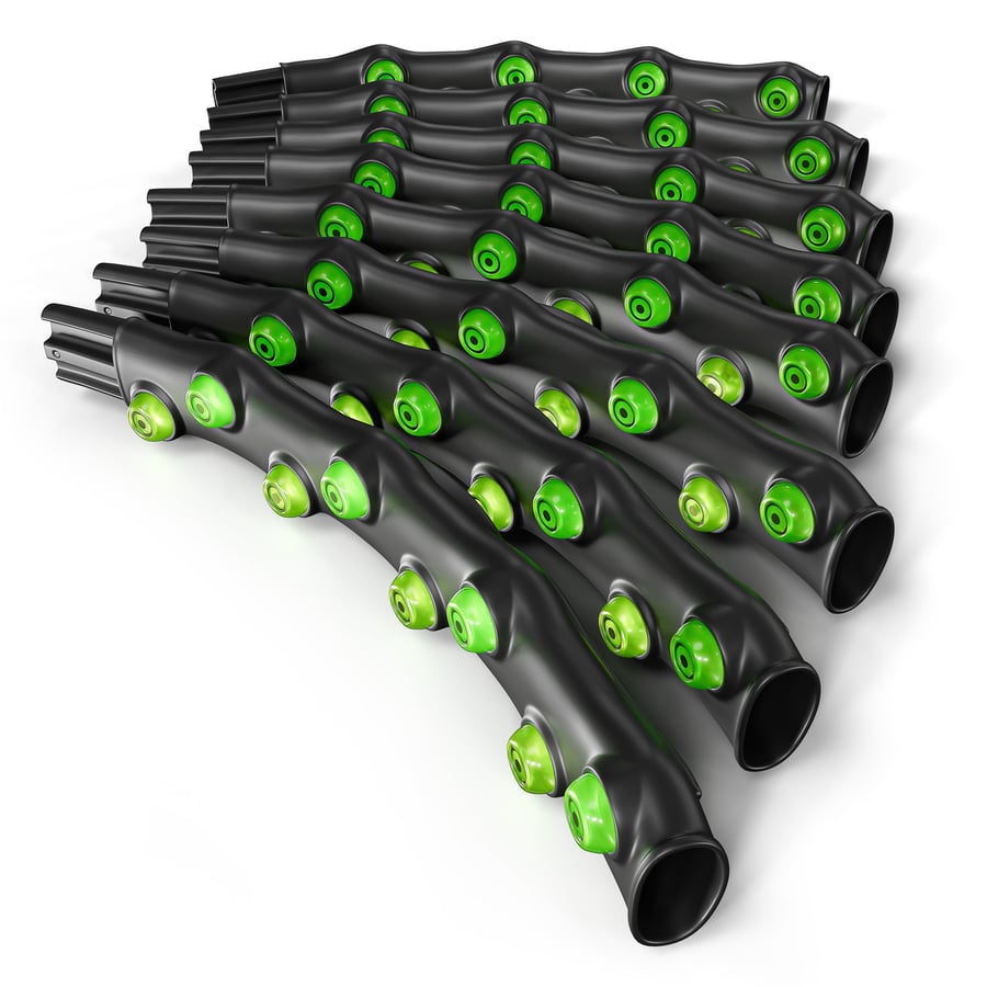 Hula-hop 98cm HS-064HH czarny