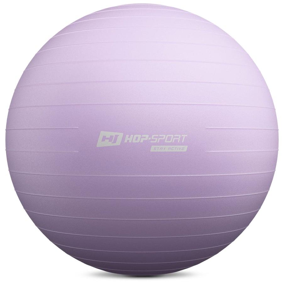 Piłka fitness 65cm - violet haz