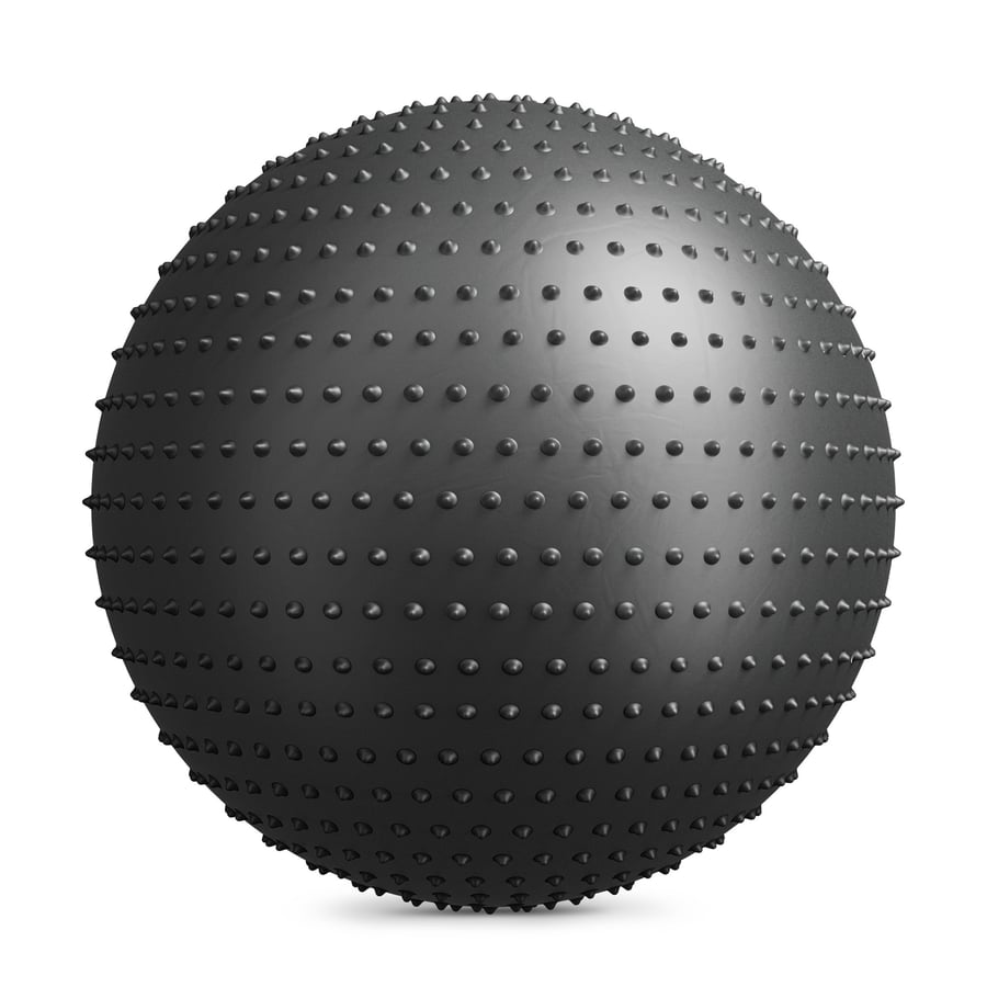 Piłka fitness z wypustkami 65cm