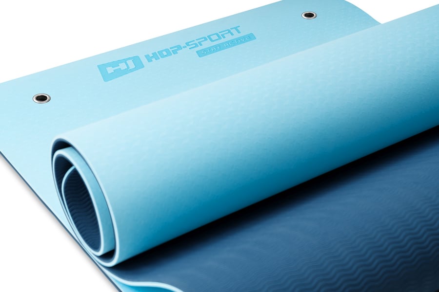 Yogamatte TPE mit Ösen 0,8cm HS - 6