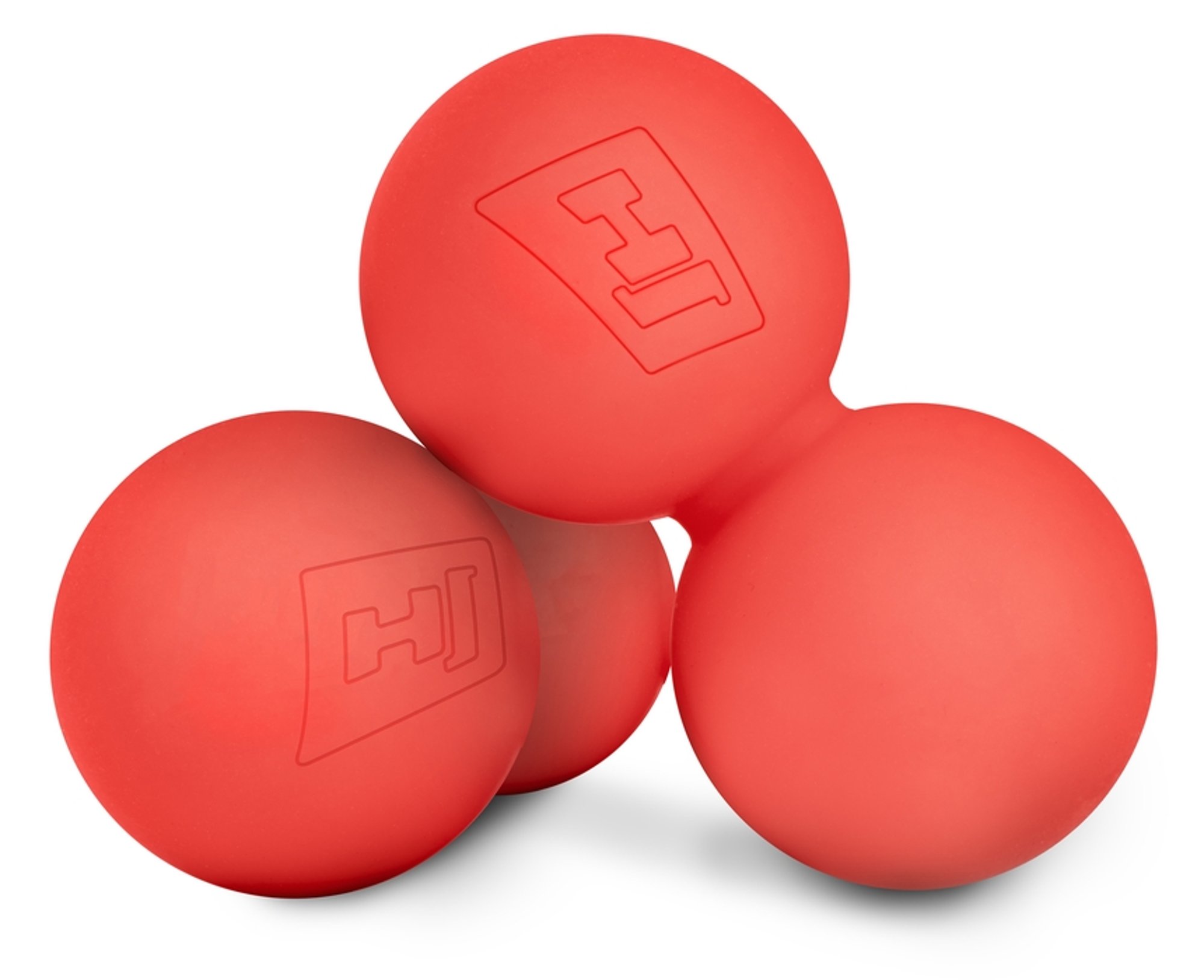 Doppel-Massageball HS-S063DMB aus robustem Silikon – formstabil bei starkem Druck