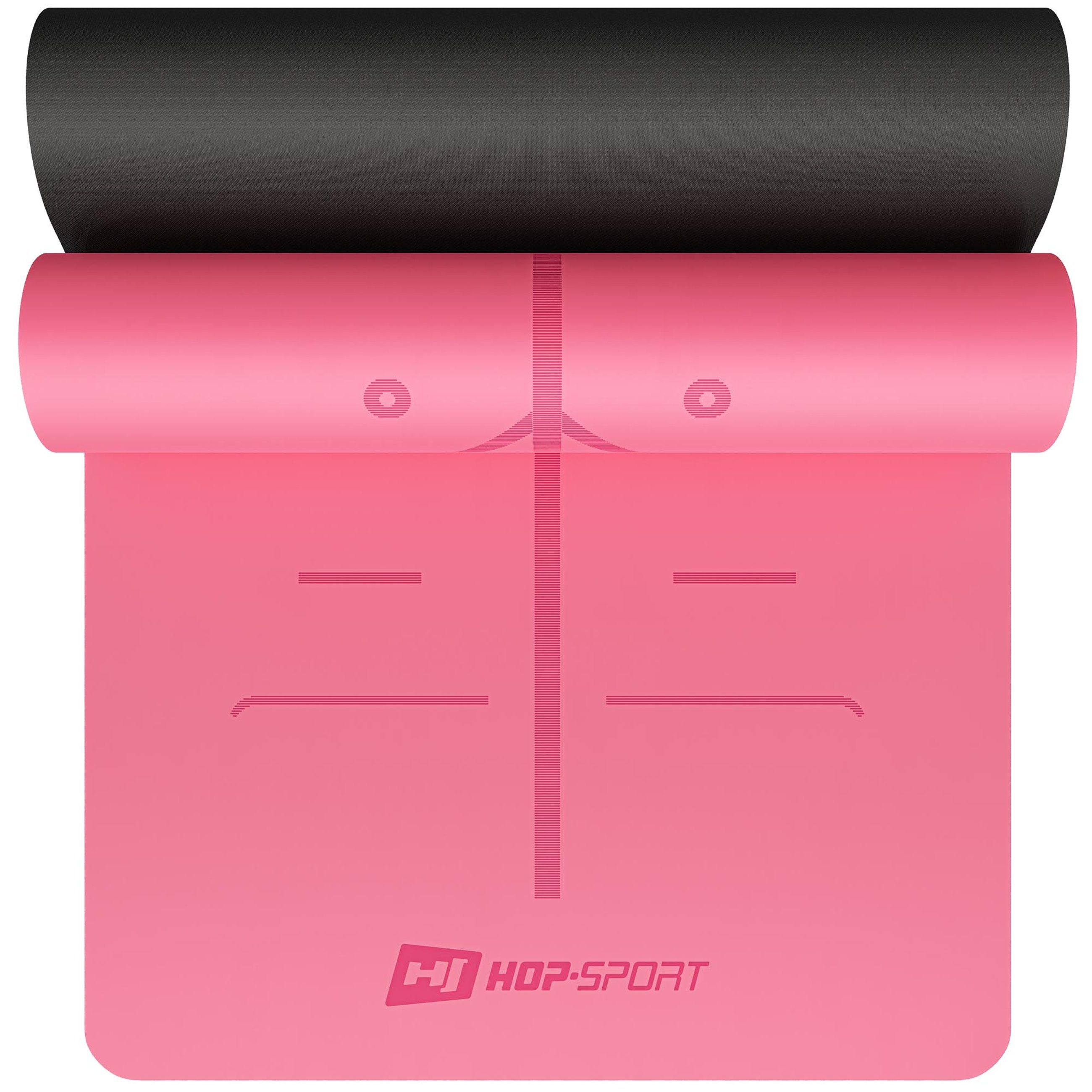 Gymnastikmatte HS-P005GM 0,5 cm rosa