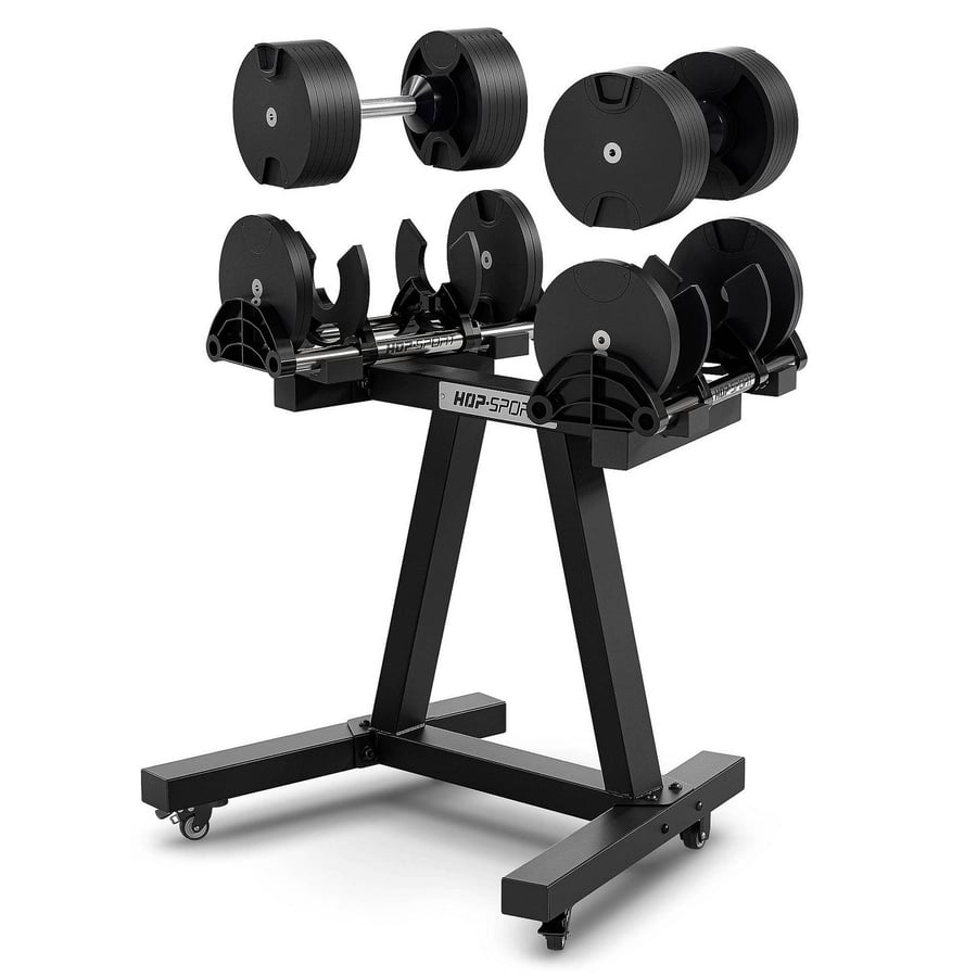 Stojak na hantle regulowane HS- - 2