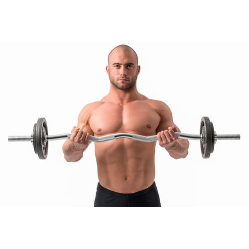 Guss Hantelset 76 kg SZ-Curlsta