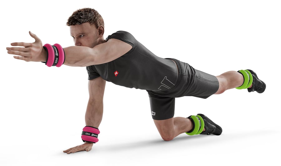 Gewichtsmanschetten 2x2,5kg sch