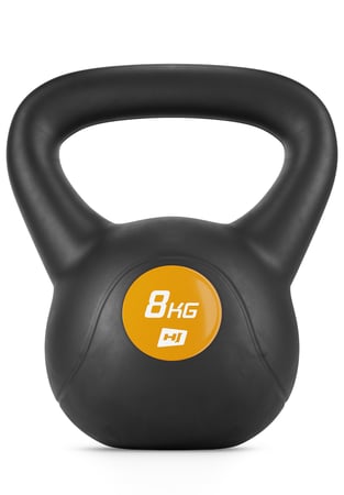 Kettlebell aus Kunststoff 8kg H - 1