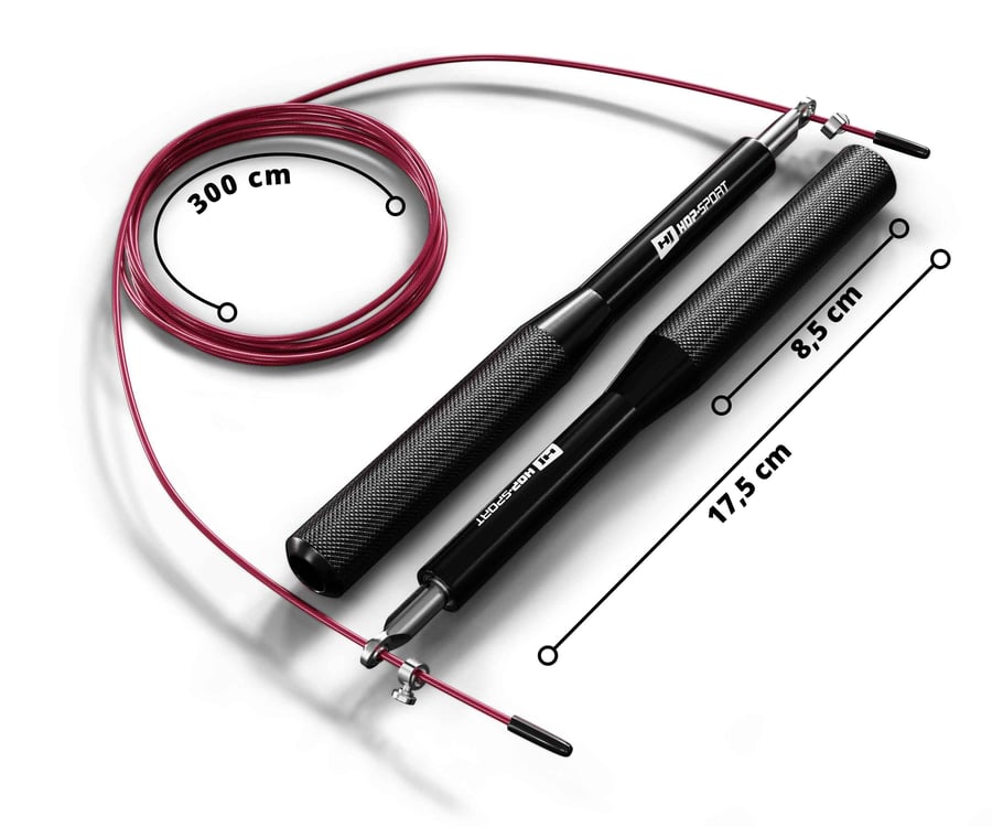 Springseil aus Aluminium mit Ku