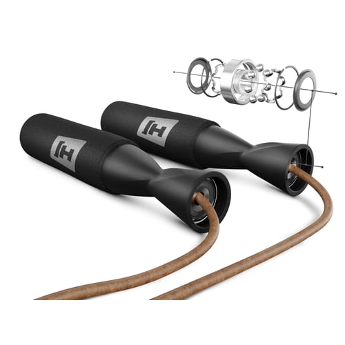 Springseil aus Leder HS-L015JR