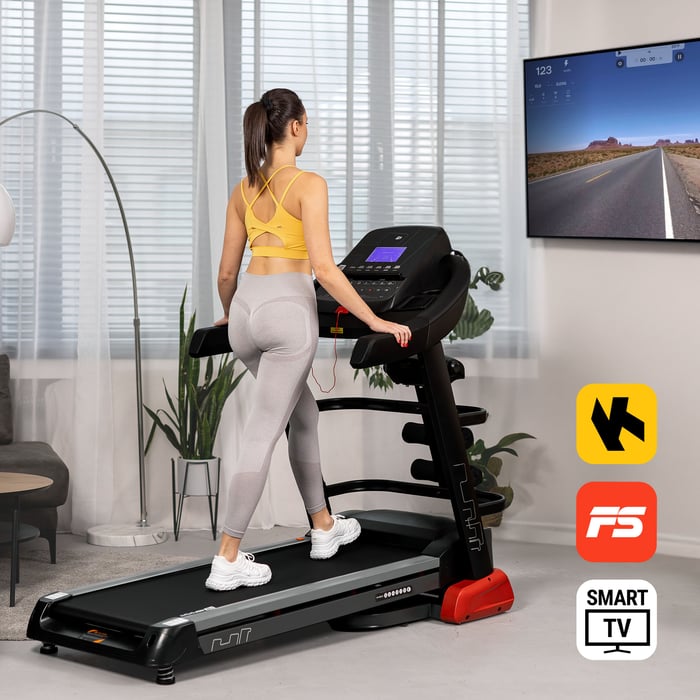 Interaktives Heimtraining mit Laufband HS-4000LB, Kinomap- und FitShow-App möglich