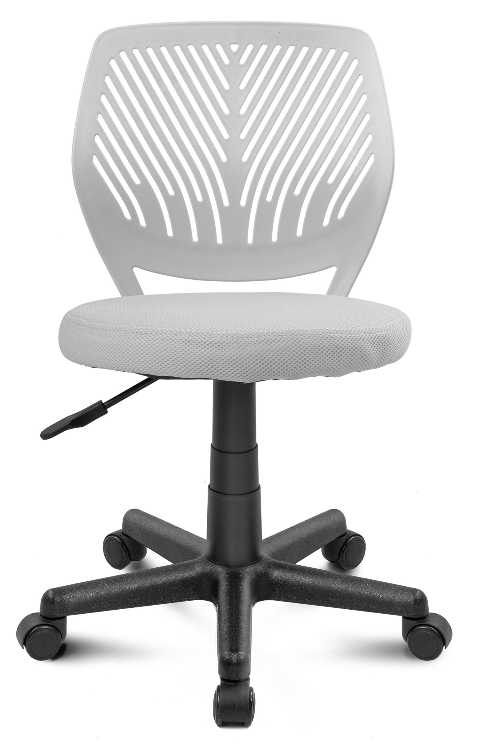 ein grauer Stuhl