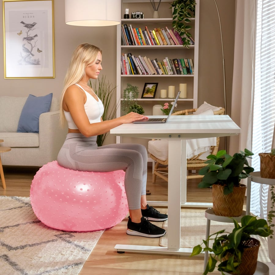 Piłka fitness z wypustkami 65cm