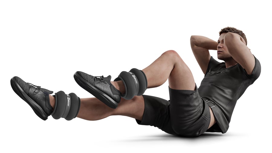 Gewichtsmanschetten 2x2,5kg sch