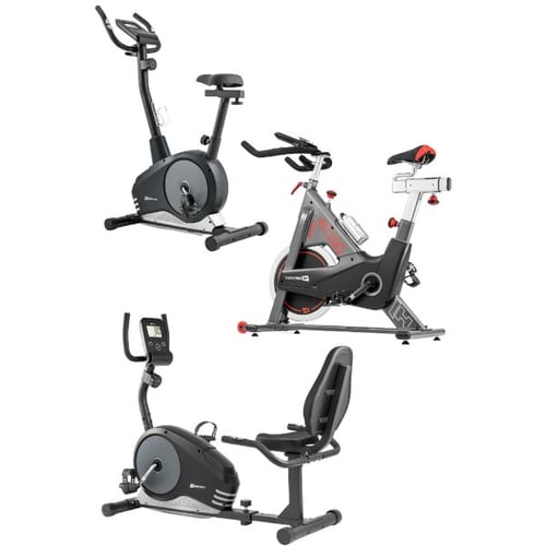 Verschiedene Heimtrainer von Hop-Sport im Vergleich