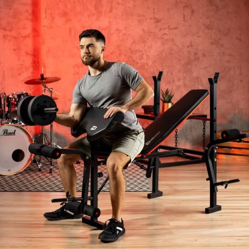 Hop-Sport Produkttest: Klappbare Hantelbank HS-1055