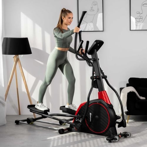 hop-sport Crosstrainer mit hoher Schwungmasse & großer Schrittlänge: Prizm im Test