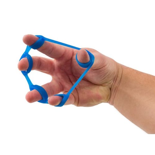 Hop-Sport Fingertrainer aus Gummi zur Kräftigung der Fingerstrecker