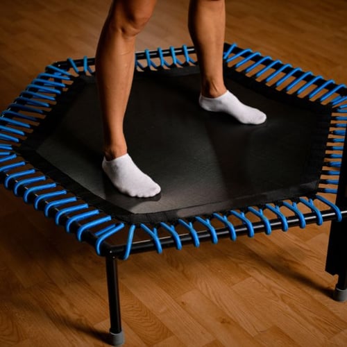 Hop-Sport Minitrampolin für Jumping Fitness zuhause