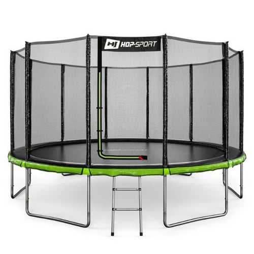 Hop-Sport Gartentrampolin - 14ft - 427 cm mit Außennetz im Test