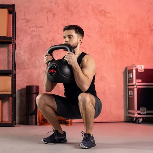 Kettlebell-Workout mit 20 kg – Hop-Sport freies Gewicht für funktionelles Training