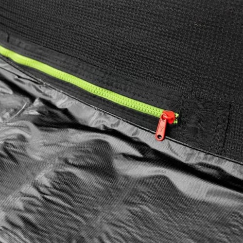Reißverschluss am Sicherheitsnetz zum hop-sport Trampolin Netz reparieren