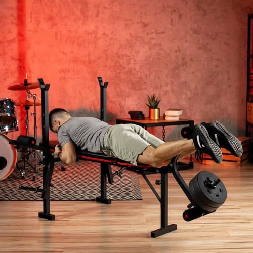 Hop-Sport Produkttest: Klappbare Hantelbank HS-1055