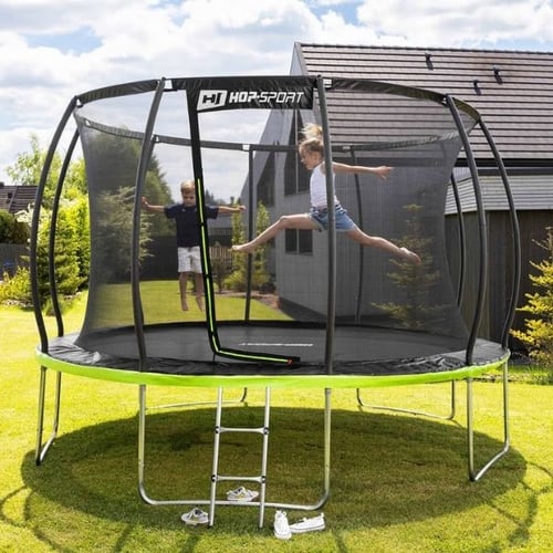 Hop-Sport Trampolin mit Netz für Kinder – optimale trampolin größe für Zuhause
