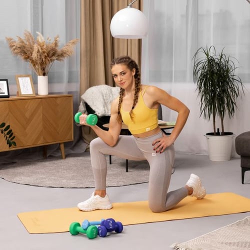 Effektives Heimtraining mit Hop-Sport Hanteln für Anfänger