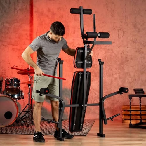 Hop-Sport Produkttest: Klappbare Hantelbank HS-1055