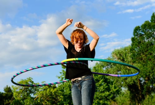 Hula Hoop: Welche Muskeln werden trainiert?