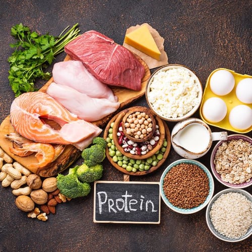 Proteinreiche Lebensmittel für Muskelaufbau Ernährung