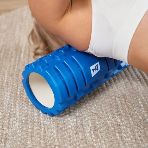 Hop-Sport Faszienrolle zur Massage von Nacken und Schultern, ideal zum Nackenschmerzen lösen