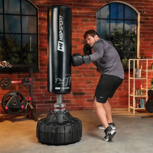 Standboxsack von Hop-Sport für intensives Boxtraining