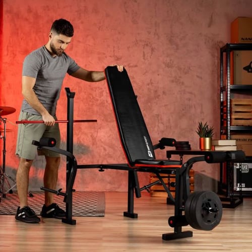 Hop-Sport Produkttest: Klappbare Hantelbank HS-1055