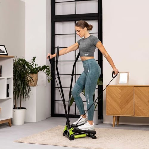 Stepper von Hop-Sport als Fitnessgerät für Muskelaufbau